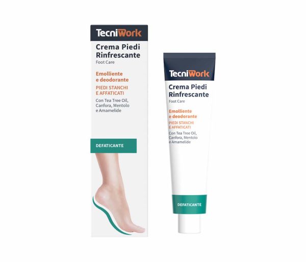 Crema piedi rinfrescante, emolliente e deodorante 75 ml